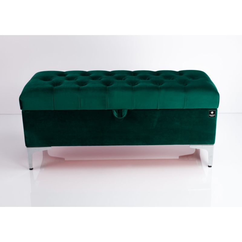 Tufted Storage Bench